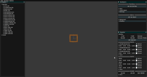 Editor showing Drag & Drop functionality